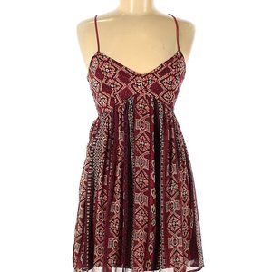 Hollister Tribal Pattern Mini Summer Strappy Dress